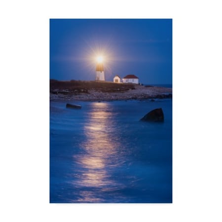 Michael Blanchette Photography 'Point Judith Blues' Canvas Art,22x32